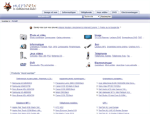 Tablet Screenshot of multiprix.com